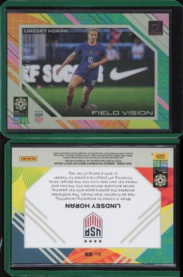 2023 Donruss Women's World Cup Field Vision Pink #25 Lindsey Horan USA 2/23
