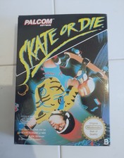 Skate Or Die Nes Removed From Blister Sealed/unopen VGA Pal B 