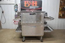 Middleby Marshall PS638G Nat Gas Double Stack 26" Conveyor Pizza Oven 2022 Mod