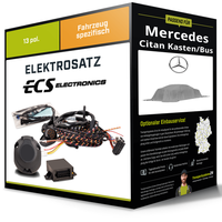 Elektrosatz 13-Pol Spezifisch FüR Mercedes Citan Kasten/Bus 09.2021-Jetzt