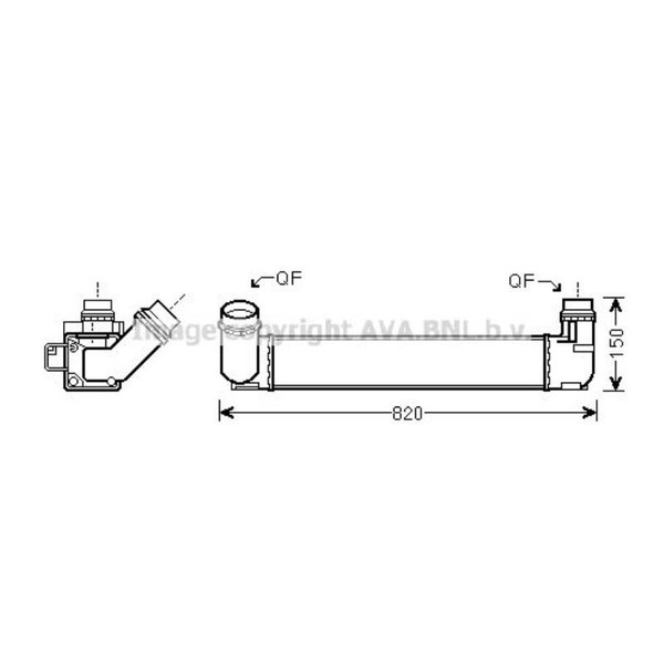 LadeluftküHler FüR Renault ScéNic III JZ0/1_ Grand KZ0/1 BZ0_-image