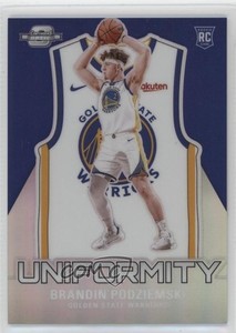 2023-24 Panini Contenders Optic Uniformity Brandin Podziemski #22 Rookie RC