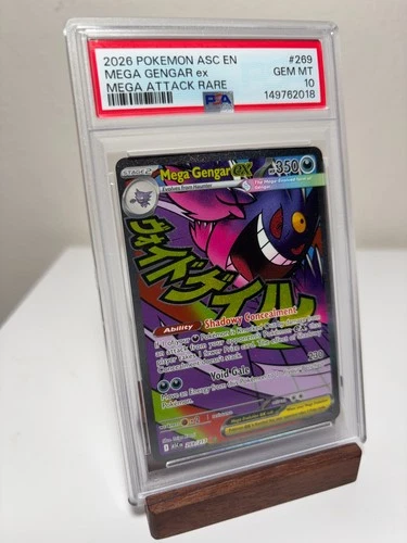 Mega Gengar ex #269 Pokemon Ascended Heroes PSA 10
