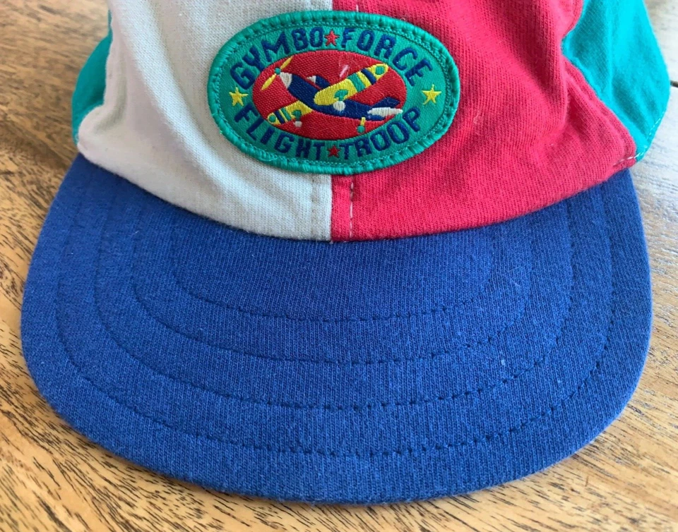 De colección GYMBOREE Sombrero Talla S/M Gorra Multicolor Gymbo Fuerza Vuelo Tropa Avión Foto 2 de 4