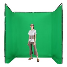 Screen Backdrop with Stand Portable Collapsible Photography Background for Photo