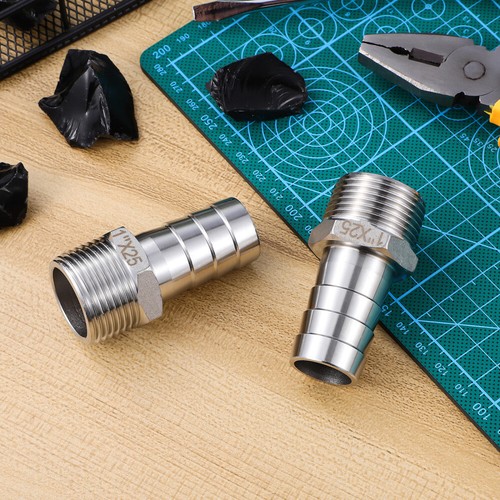 4 Pack Stainless Steel Joint Hose Repair Kit Fittings And Connectors - 第 6/12 張圖片