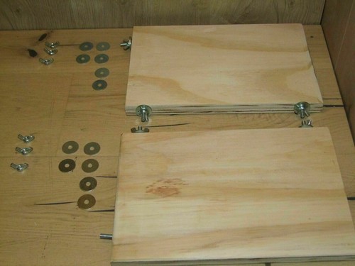 2er Set Sitzbretter,Hamstersitzbretter,Mäusesitzbretter aus Seekiefer Neu. - Bild 3 von 3