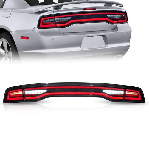 VLAND LED Tail lights Fit 2011-2014 Dodge Charger DRL Sequential & Animation L+R - Bild 2 von 9