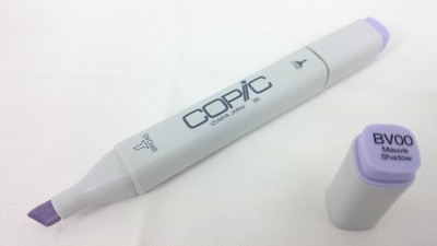 COPIC Marcador CIAO Ponta Dupla Redonda e Chanfrada, Cor BV00 Mauve