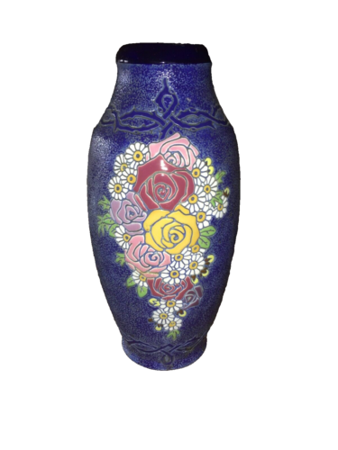 Grand vase - hauteur 48 cm - AMPHORA style Art déco - Photo 1/2