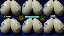 Frankford Jurassic World surprise -EMPTY Plastic Egg Lot of 6