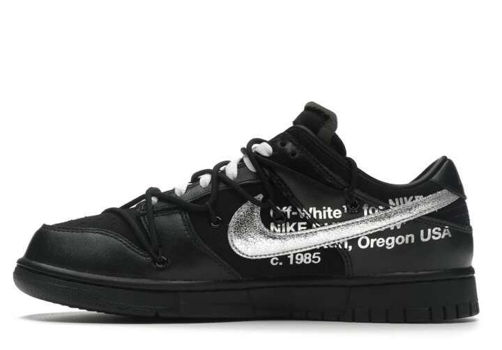 Size 9.5 - Nike Off-White x Dunk Low Lot 50 of 50 for sale