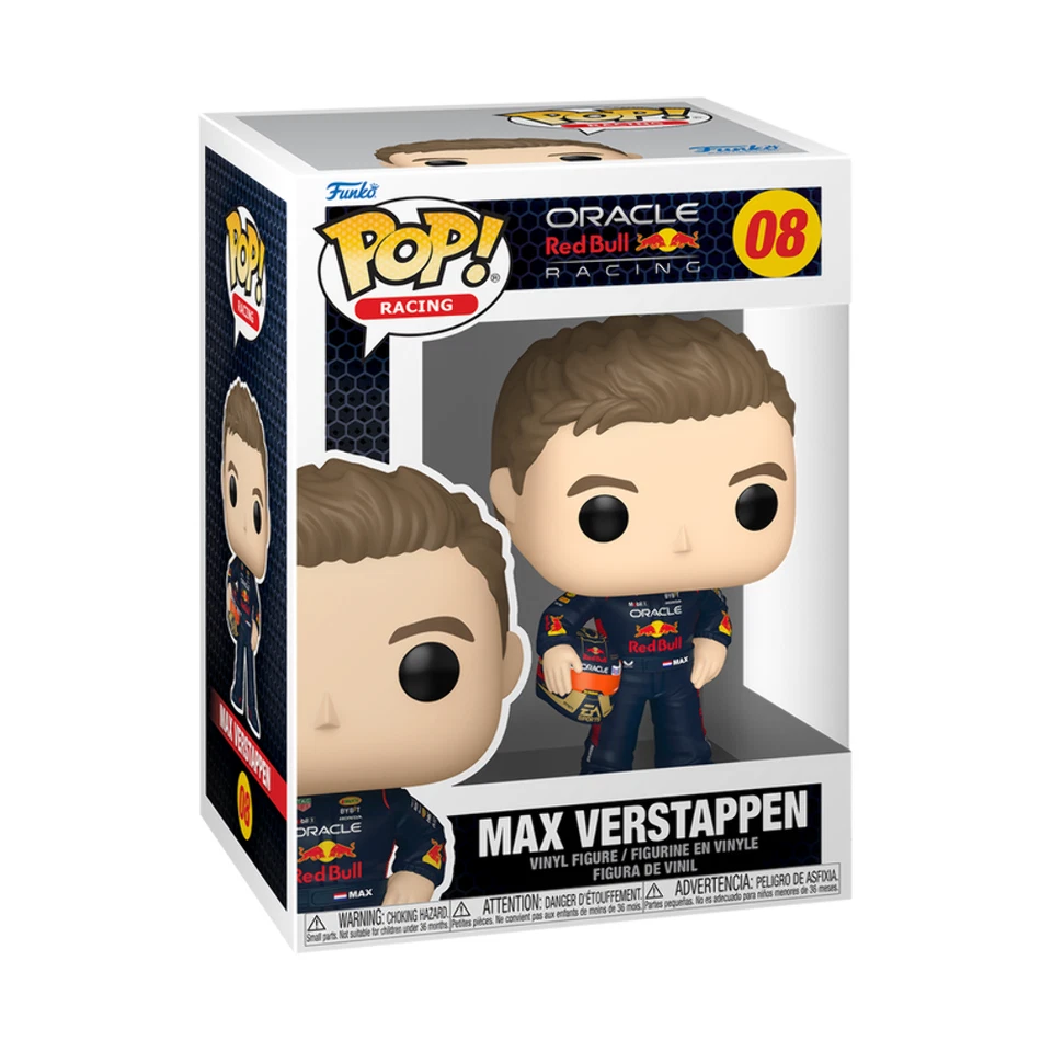 Funko POP! Racing: Formula One - Max Verstappen #08