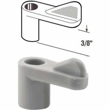 12 Count 3/8" Window Screen Clips PL-7742 Slide-Co, Swivel Plastic Prime-Line