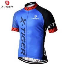 maglia ciclismo Uomo abbigliamento bici MTB corsa traspirante