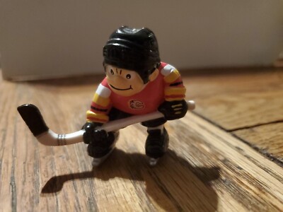NHL Lil Sports Brats Calgary Flames Mini Figure Hockey Player Keychain