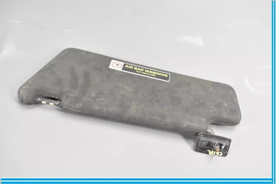 03-12 Mercedes R230 SL600 SL500 SL63 AMG Right Side Sun Visor Shade Black OEM - Image 3 of 4