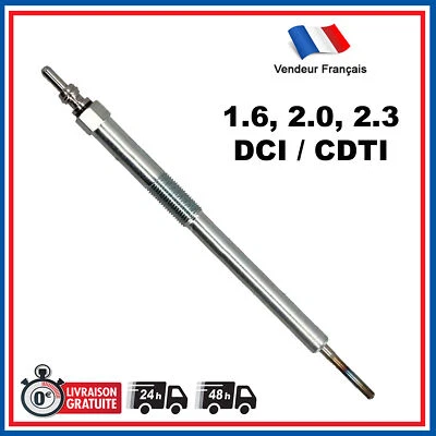Bougie Préchauffage pour RENAULT ESPACE FLUENCE KADJAR KOLEOS 1.6 2.0 DCI - Photo 1/4