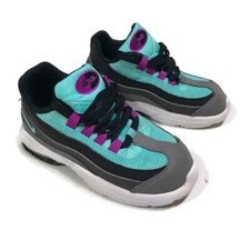 Nike Little Max 95 TD 905462-034 Wolf Grey Grape Size 10C Shoe Sneaker Toddler