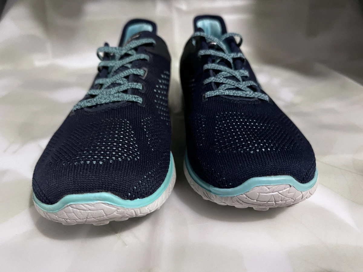 Skechers Womens Microburst Supersonic 23327 Blue Running Shoes