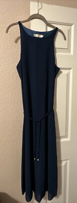 Liang E Liang Ying Chiffon Sleeveless Dress Gown NWT Size Medium