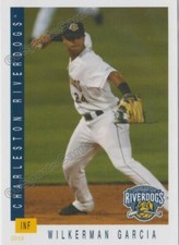 2019 Charleston RiverDogs Wilkerman Garcia RC Rookie NY Yankees VZ