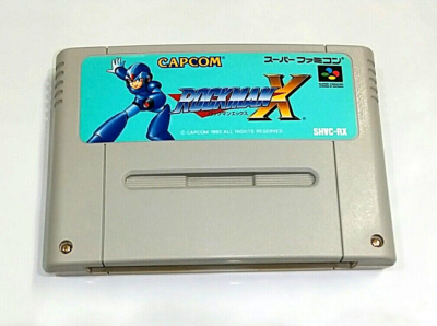 Game) (Super Famicom) (SFC) Rockman X, Megaman X, 1993, Capcom