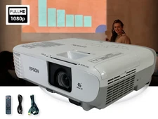 3,500 Lumens 3LCD Projector for Work and Home Entertainment Full HD HDMI USB x 2