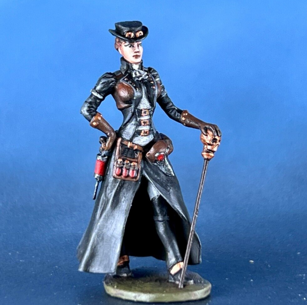 Action Figure Steampunk Lady Plague Doctor 40mm Resin Figure | eBay