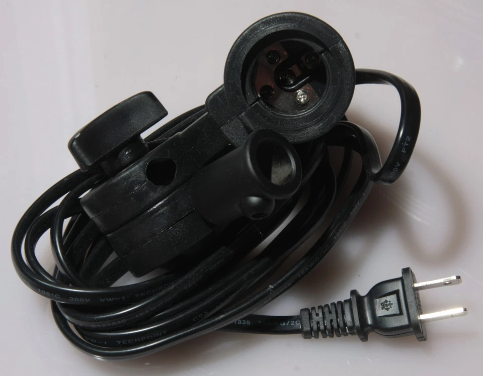 Bombilla Estándar a Soporte de 5/8" con Adaptador de Ranura para Paraguas - NUEVO Falta Tornillo Foto 2 de 3