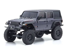 Kyosho Mini-Z 4x4 JEEP WRANGLER RUBICON Readyset 1/28 RTR GRAY RC Truck #32521G