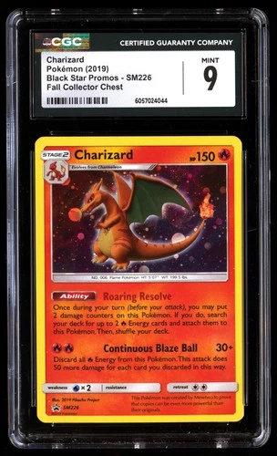 CGC 9 Charizard SM226 Pokémon Black Star Promos 2019 English
