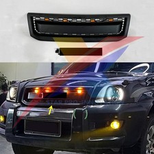 Front Bumper Hood Grille With Led Light For Toyota Prado 2003-2009 Front Bumper Hood Grille With Led Light For Toyota Prado 2003-2009
