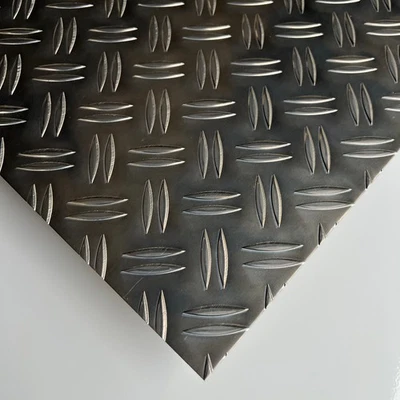 Günstiges Riffelblech Aluminium Duett Ihre Wunschlänge x  1,5/2mm Alublech - Bild 1 von 2