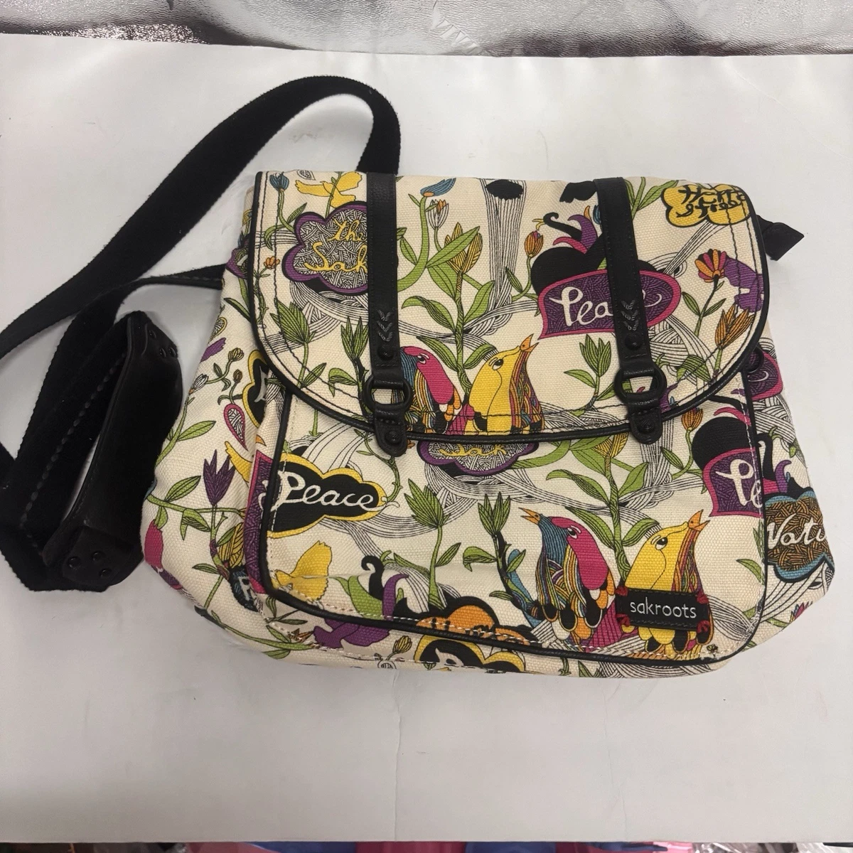 Sakroots Olympic Convertible Vegan Backpack, Rainbow Wanderlust, Indie Boho, NWT Sakroots Women main image 3