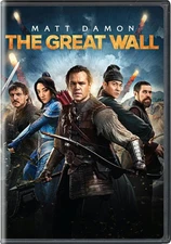 The Great Wall DVD Matt Damon NEW