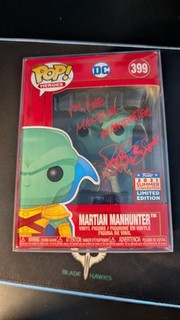 David Harewood Signed Martian Manhunter Supergirl Funko Pop SWAU COA Arrow Flash