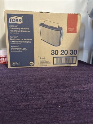 Tork Xpress Countertop Multifold Hand Towel Dispenser (Model 302030) New