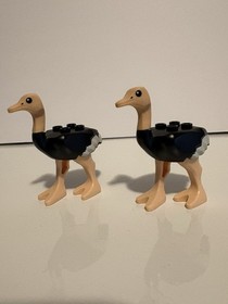 LEGO Ostrich Minifigure Prince of Persia Set 7570 - BOTH BIRDS INCLUDED