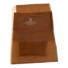 Vtg Berkshire 333 Action Top Walking Sheer Seamless Stockings RHT 9 1/2 L Tint