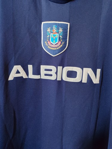 West Bromwich Albion FC Patrick Football Shirt 1995/1996/1997 Jersey Men Size - Picture 5 of 9