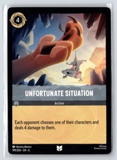 Unfortunate Situation 199/204 Azurite Sea Disney Lorcana
