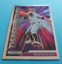 2021 Panini Prizm Draft Picks Thunderstruck Mason Black #T-MB Giants