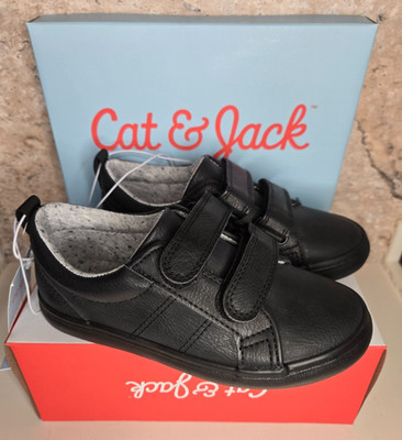 Toddler Boys' Dino Sneakers - Cat & Jack  Black Size 10