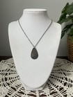 Sterling Silver Teardrop Necklace  — photo 2