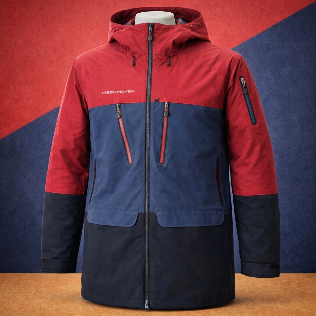 New Obermeyer Cirque Ski Jacket Men’s Insulated Waterproof Winter Ski Sz L