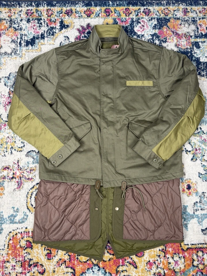 Alpha Industries M-65 Long Liner Field Jacket  Men's Size L - Image 3 of 4