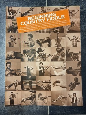Beginning Country Fiddle by Marilyn Bos (1997, Trade Paperback)