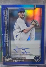 2025 Topps Pro Debut - Jackson Ferris #PD-65 Blue Foil Autographs /150 (AU, RC)