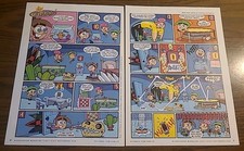 Fairly Odd Parents Nickelodeon Comic Print Ad 2008 16x11 Promo Wall 